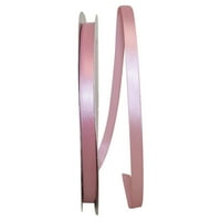 Reliant Ribbon Single Face Satin Сите прилика Дасти Роуз Полиестерска лента, 3600 0,37