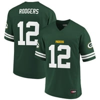 Машка NFL Pro Line од Fanatics Brandied Aaron Rodgers Green Green Green Bay Packers Player Jersey