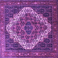 Ахгли Компанија Внатрешен Правоаголник Персиски Виолетови Килими Од Традиционална Област, 6'9'