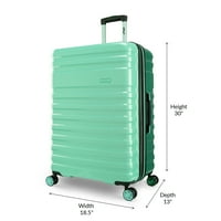 ifly hardside багаж спектар наспроти сет, носат багаж и проверен багаж, дождовна шума