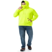 Wrangler Workwear Men's & Big Men Performent Performe Sweatshirt со вратот на вратот, големини S-5XL