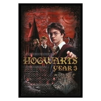 Хари Потер и затвореникот на Аскабан - Годишен постер за wallидови, 22.375 34