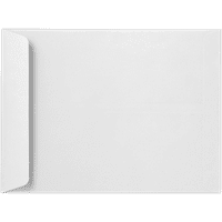 Luxpaper отворено крајни коверти, светло бело, 500 пакувања