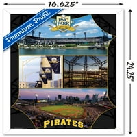 Питсбург Пирати-Пнц Парк Ѕид Постер, 14.725 22.375