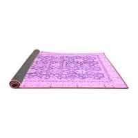 Ахгли Компанија Внатрешен Правоаголник Ориентални Виолетови Традиционални Теписи, 4 '6'