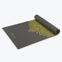 Gaiam Premium Print Yoga Mat ,, Citron Sundial