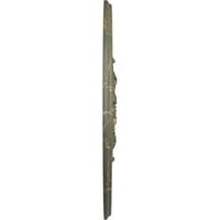 Ekena Millwork 26 OD 1 8 ID 1 2 P Традиционален со лисја од лисја таванот медалјон, рачно насликана вештерка леска од леска