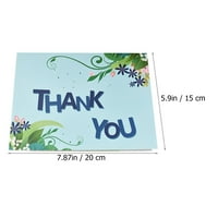 3Д Ви Благодариме Скокачки Картички Креативни Картички За Благослов 3Д Честитки