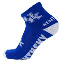 Кентаки Wildcats Сина четвртина чорап - Залив Донегал - Униз - една големина - четвртина
