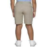 Чуда на нација девојки Училишна униформа Бермуда шорцеви, 2-пакувања, големини 4- & плус