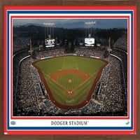 Лос Анџелес Доџерс - Стадион Доџер Ѕид Постер, 14.725 22.375 Врамени