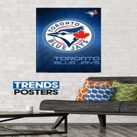 Трендови меѓународни печатени спортски спортови Торонто Блу ​​aysејс Необрачен постер, 22,37 34,00