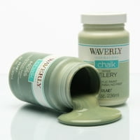 Waverly Inspirations Acrylic Chalk Baint Kit, Mineral, сет од 3, fl oz секој