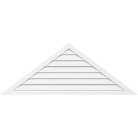 68 W 17 H Триаголник Површински монтирање ПВЦ Гејбл Вентилак: Нефункционално, W 2 W 1-1 2 P BRICKMOLD FREM