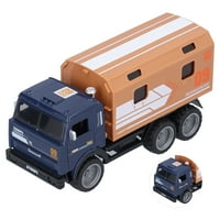 Симулација На Domqga Модел На Готовински Камион, Цврст Материјал Модел На Готовински Камион За Подароци За Дома