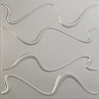 5 8 W 5 8 H Версајс Ендурал Декоративен 3Д wallиден панел, текстура металик сребро