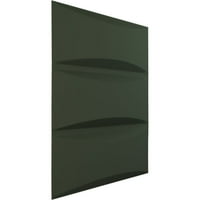 Ekena Millwork 5 8 W 5 8 H Традиционален Endurawall Decorative 3D Wallиден панел, Ultracover Satin Hunt Club Green
