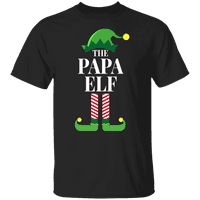 Графичка Америка празничен празник Божиќна графичка маица Папа елф