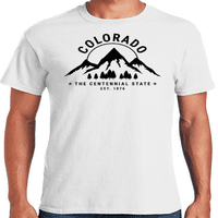 Графичка Америка држава Колорадо стогодишна држава САД Графичка маица