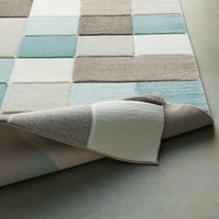 Уметнички ткајачи Hedrina Aqua Modern 7'10 10'2 Област килим