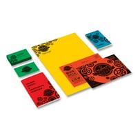 Astrobrights® Color Cardstock, тежина на капакот на LB, 8. 11, разновидни примарни бои, 50 пакувања