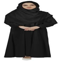 Бимба Женски сабајаисламски Молитвен Фустан Со Хиџаб Шамија На Ракавмуслимански Фустан