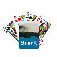 Планинска Магла Шума Облак Скај Резултат Покер Играње Карти Инди Игра