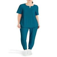 Климарното светло од Cuddl Duds Modern Fit Christ Screb Scrub Top, Count, Pack