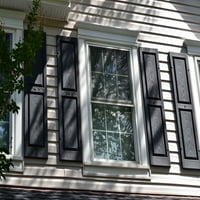 Екена Милхаурд 1 2 66 Избор на градители Винил подигнат панел -ролетни прозорци, W Spikes и завртки, брусница, брусница