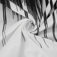 Женски Темперамент Печатени Долги Ракави Вратот На Екипажот Фустан Со Голема Големина Тенок Фит Миди Фустани Есенски Фустани